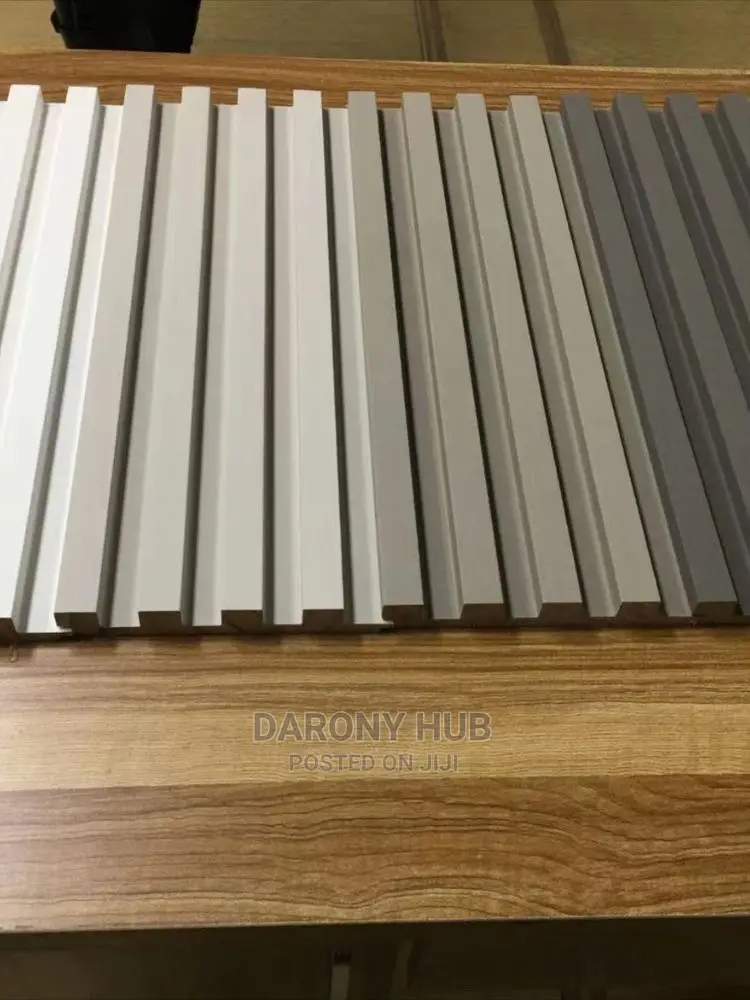 WPC Fluted Panels With LED Profile