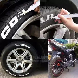 Car Tire Graffiti Paint Pen Waterproof Non-Fading