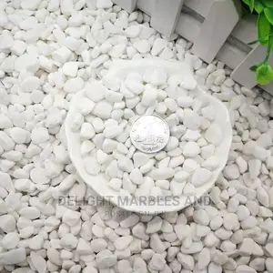 Pure White Decorative Stones