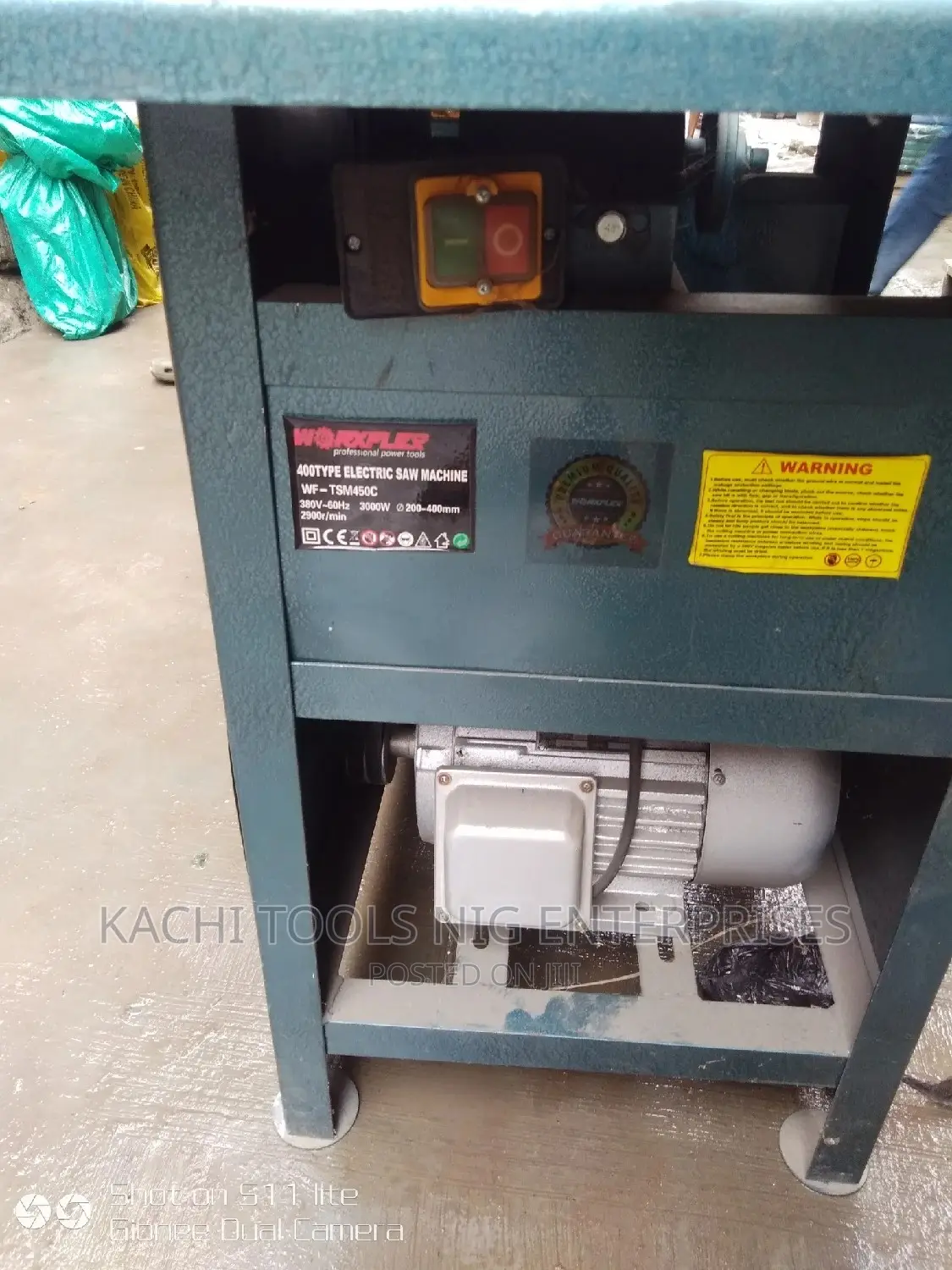 3000W 3 Phase Electric Table Saw Machine