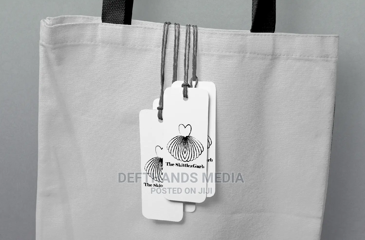 600gsm Thick Cloths Tag [ Double Face Print ]