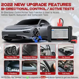 Autel Mx808s Professional Scanner With Benz 38pin Socket