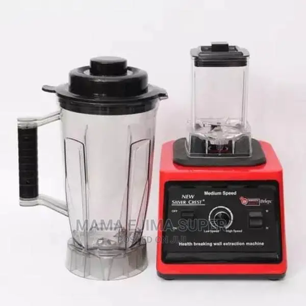 2 in 1 Silver Crest Blender- 8000 Watts