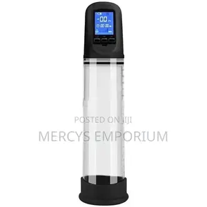 Electronic,Electric Rechargeable Penis Enlargement LCD Pump