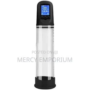 Electronic,Electric Rechargeable Penis Enlargement LCD Pump